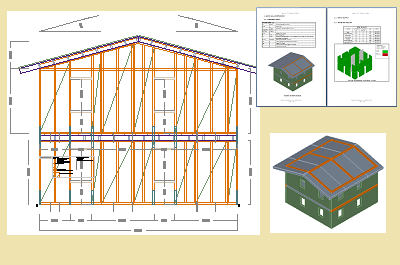 Legno - modulo strutture platform-frame 